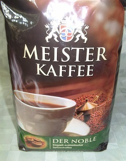 Meister Kaffee Ganze Bohne "Der Noble" 500g