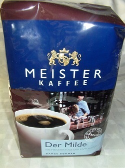 Meister Kaffee Ganze Bohne "Der Milde" 500g