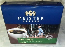 Meister Kaffee gemahlen "Der Noble" 500g